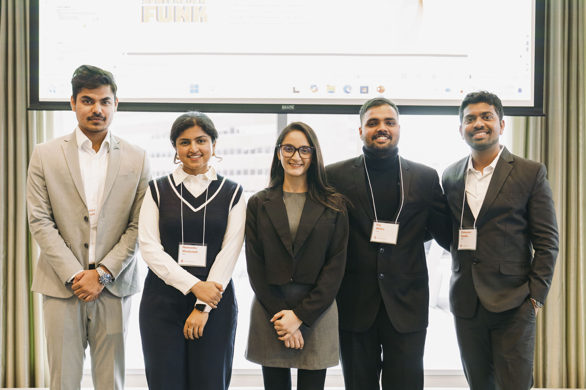 KNARV Team at Graduate Case Competition Fall 2025